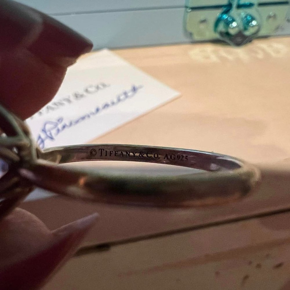 T&Co Amethyst Octagonal Silver Sparkler - Picture 4 of 4